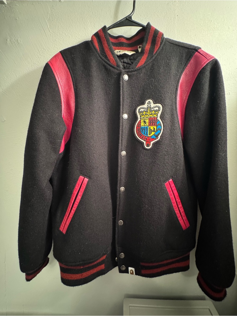 Vintage BAPE Varsity Jacket - Nigo/NOWHERE era (2008-2010)